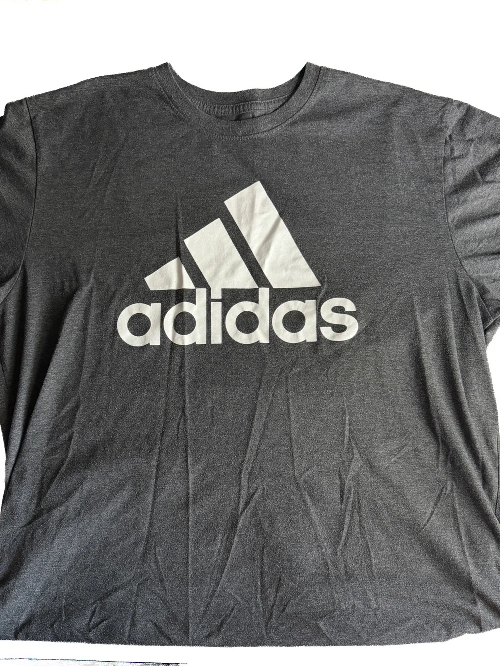 Adidas Men’s gray Logo T-Shirt